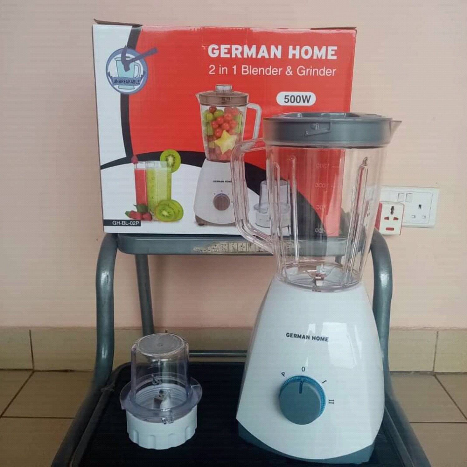 German Home 2 in 1 Blender500W Aromahaus Ent.