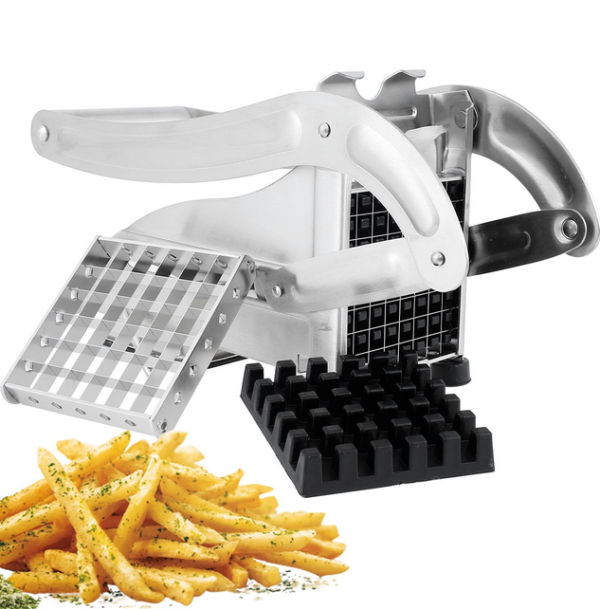 Stainless Steel Home Kitchen Potato Chipper French Fries Slicer Chip Cutter - Image 3