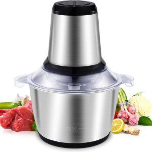 Multi-Function Electric Cooking Machine, Meat Grinder, Electric Food Chopper - 2L, 550W