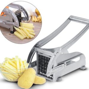 Stainless Steel Home Kitchen Potato Chipper French Fries Slicer Chip Cutter