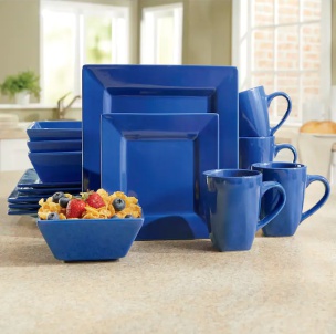 Premium Square 16PCS Dinner Set – Stylish and Durable Dinnerware for Every Occasion