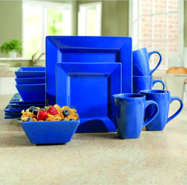 Luxury Square 16PCS Dinner Set - Image 4