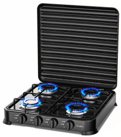 Decakila 4 Burner Portable Table Gas Stove [KMGS010B]