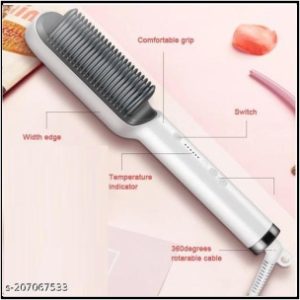 Electric hot comb for hair styling