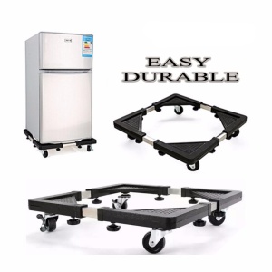 Multifunction Movable Washing Machine, Fridge & Refrigerator Trolley 300KG – Heavy-Duty Trolley for Easy Movement
