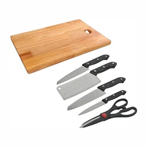 Chopping Board With Knife Set – Premium Kitchen Tool for Efficient Food Preparation