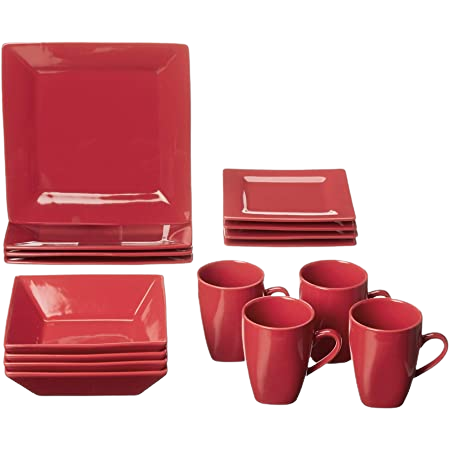 Luxury Square 16PCS Dinner Set - Image 2