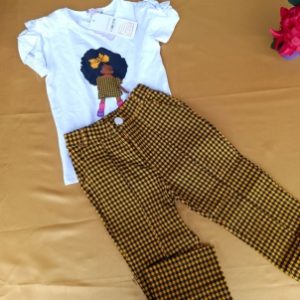 Top and Down Set for Girls (4 to 6 Years) – Stylish, Comfortable Kids' Clothing Set