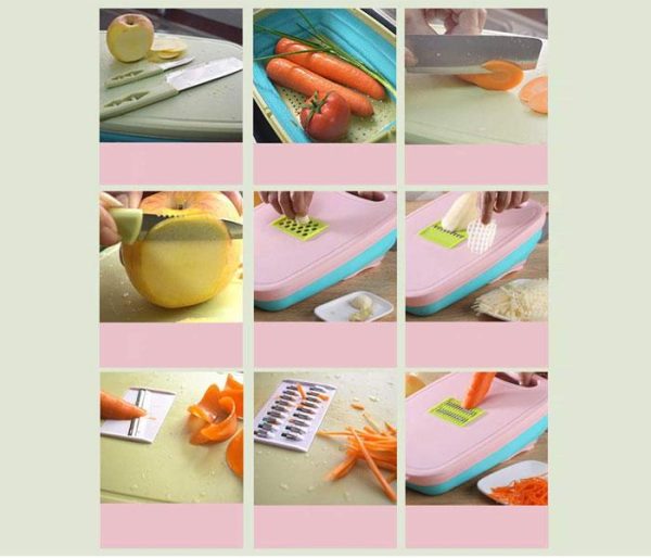 Versatile Multi-Functional Vegetable Cutter – Effortless Slicing, Dicing, and Chopping for Quick Meal Prep - Image 3