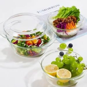 Plain 3 set Pyrex Bowl