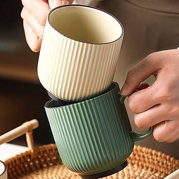 3 Pcs Ceramic Mugs - Image 2