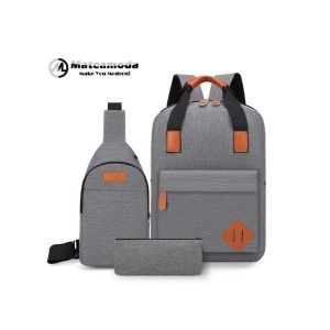 Mateamoda 3 PCS Men Bags Backpacks