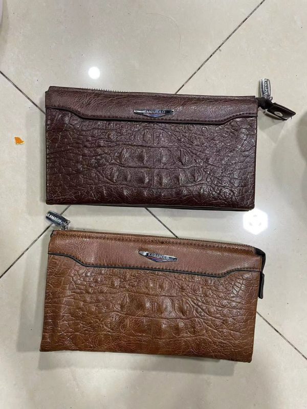 Genuine Leather Cool Long Wallets for Men