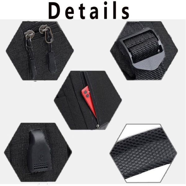Fashion 3in1 Men's Bags Backpack - Image 4