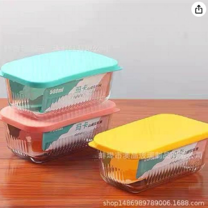 Pyrex 1050ml 3 Piece Refrigerator Glass Bowl