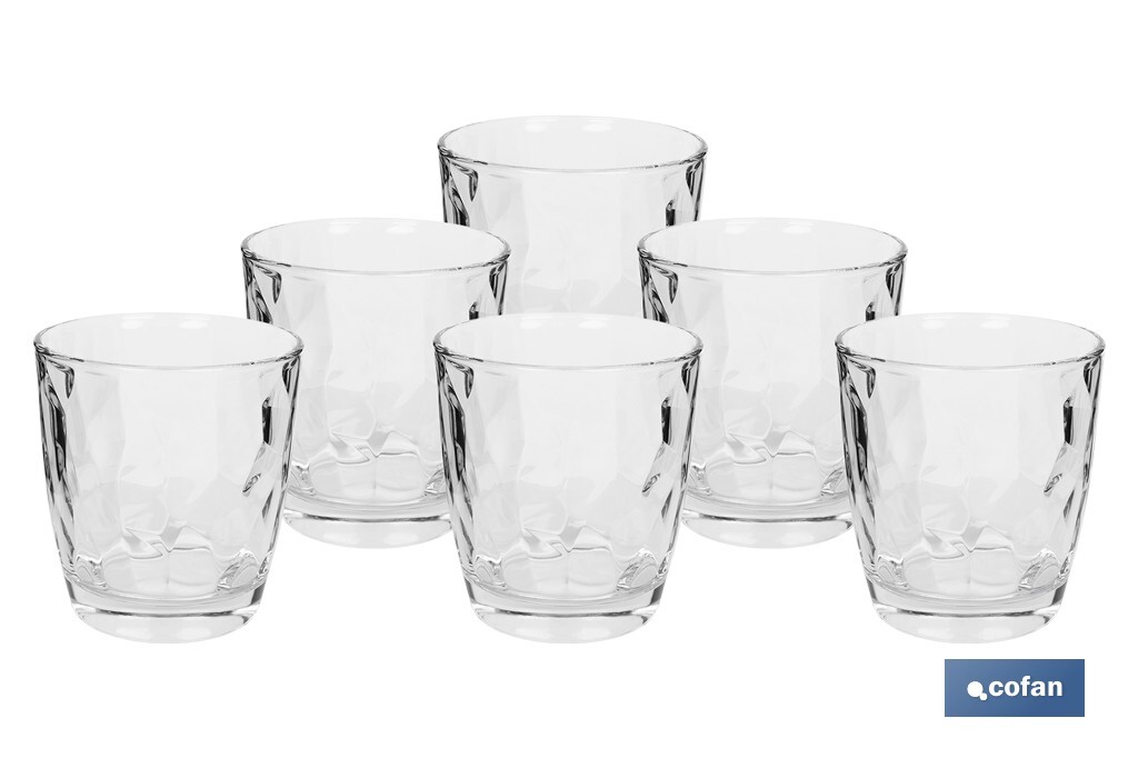 6pcs Diamond Drinking Glass - Image 3