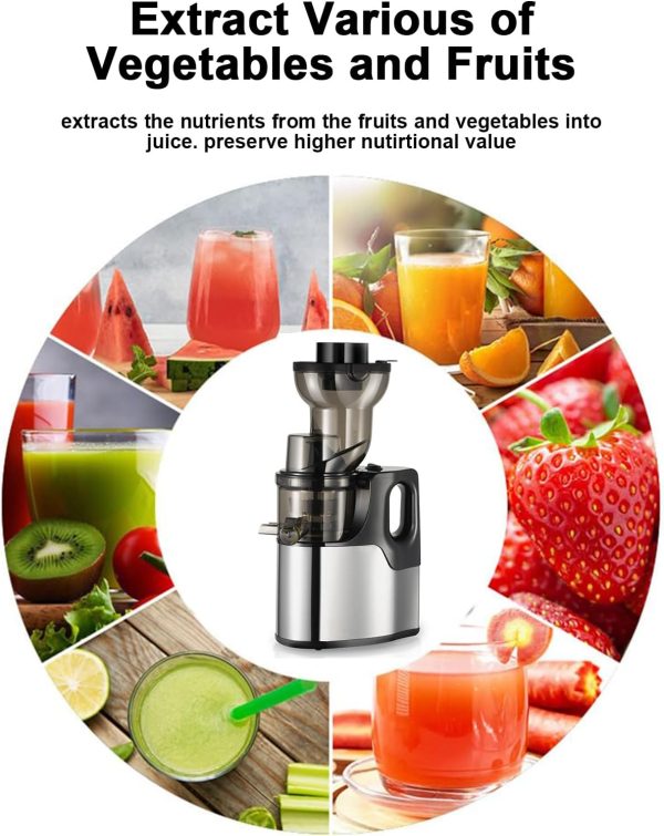 150W Cold Press Juicer Machine - Image 3