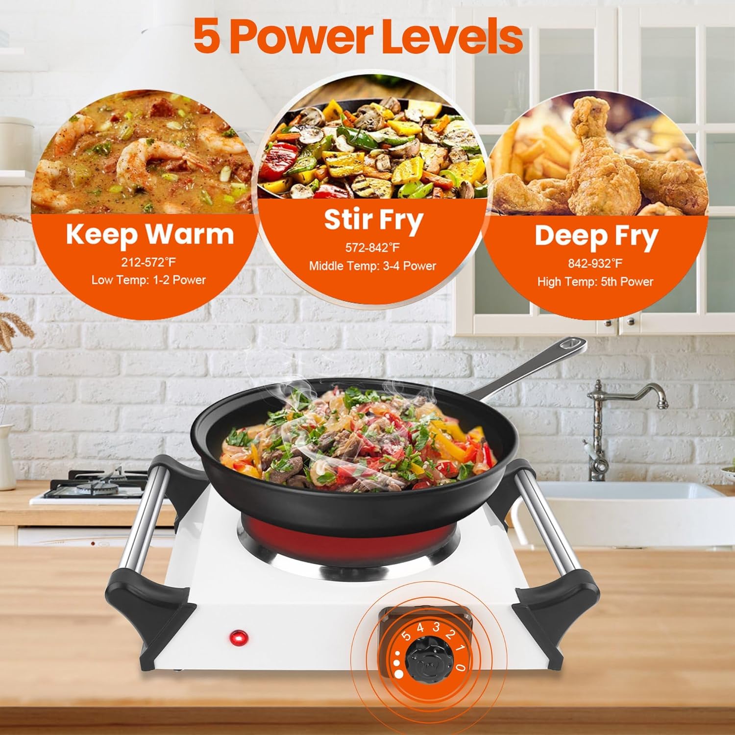 Portable Electric Stove - Image 2