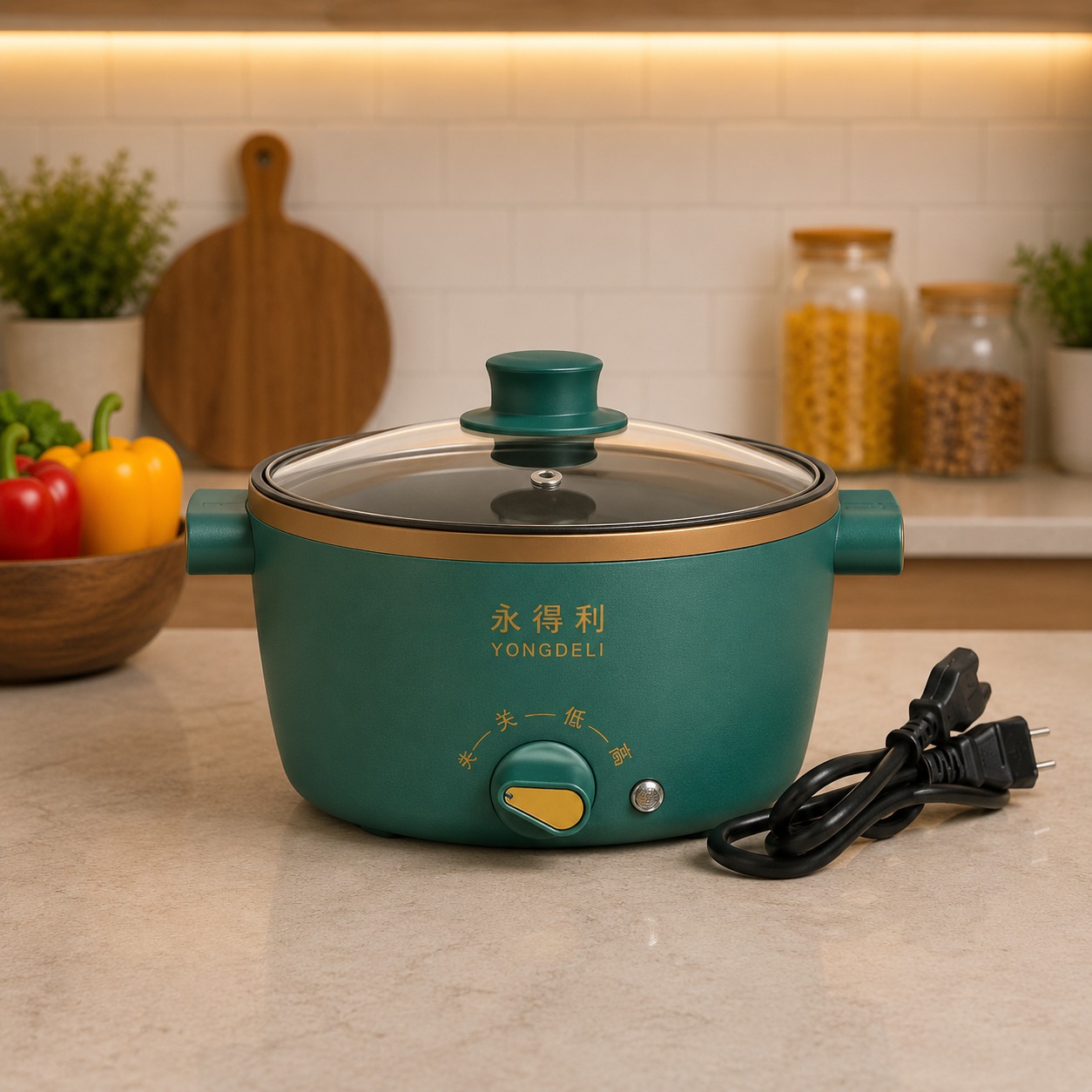 22cm Electric Multi-Cooker / Electric Cooking Pot