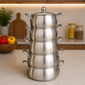 5PCS Aluminium Cookware Set