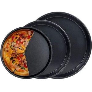 3-Piece Non-Stick Pizza Pan Set