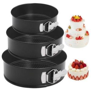 3-in-1 Non-Stick Cake Mould Set